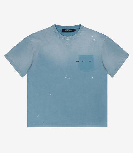 MISBHV Hand Writing T-Shirt Teal