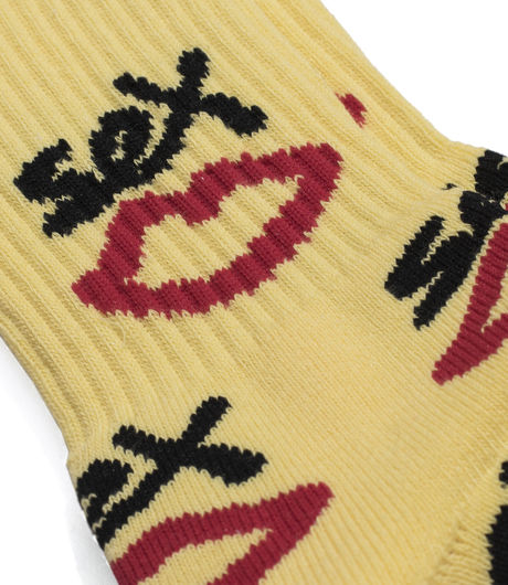 Sex Skateboards AOP Socks Fluro