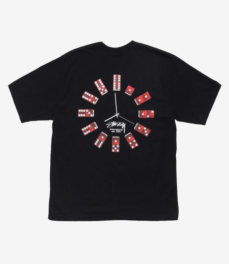 Stussy Dice Clock Tee Black
