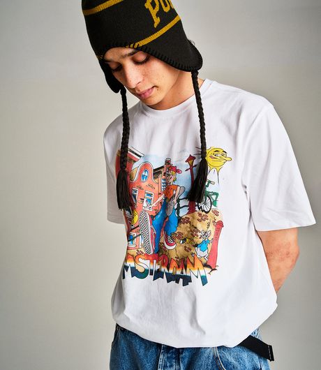 POP Trading Company Ben-G Amsterdam T-Shirt White