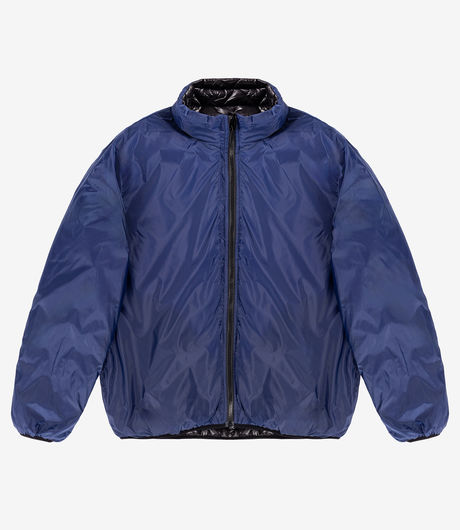 Pop Trading Company Quilted Reversible Jacket Black