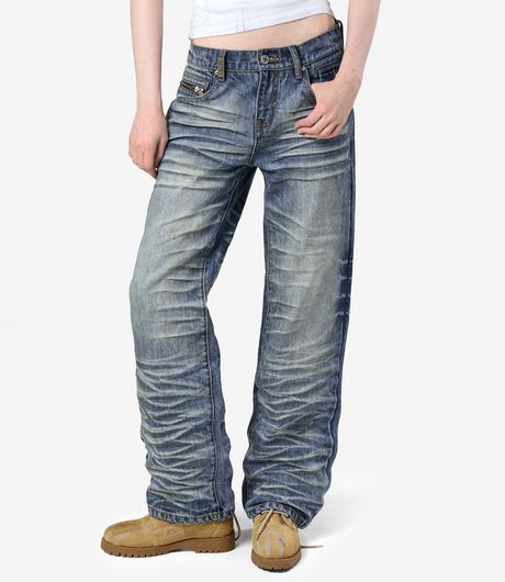 Racer Worldwide Essential Stacked Denim Blue