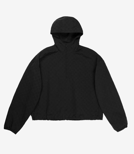 MISBHV Nylon Embossed Anorak Black