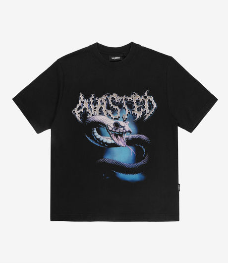 Wasted Paris T-shirt Viper Faded Black