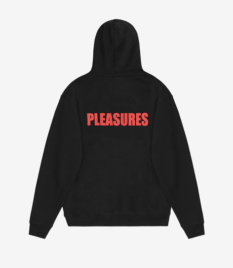 Pleasures Mouth Hoodie Black