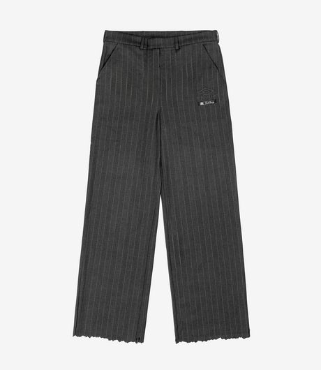 Umbro Formal Pinstriped Pants Dark Grey