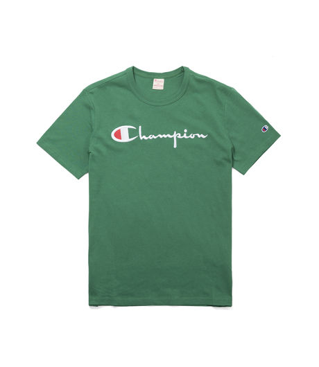 Champion Script Logo T-Shirt Green