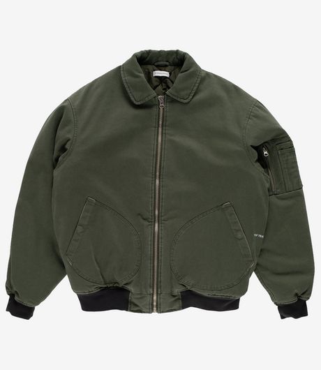 POP Trading Company Flight Jacket Thyme