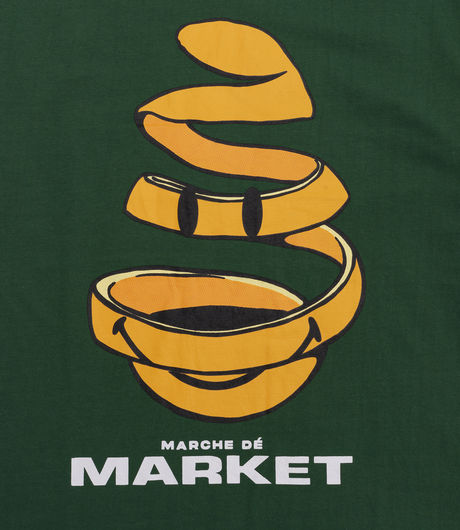 Market Smiley Marche de Market T-Shirt Forest Green