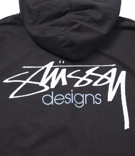 Stussy Designs LS Hood Tee Black