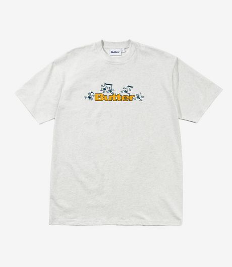 Butter Goods Tempo Logo Tee Ash