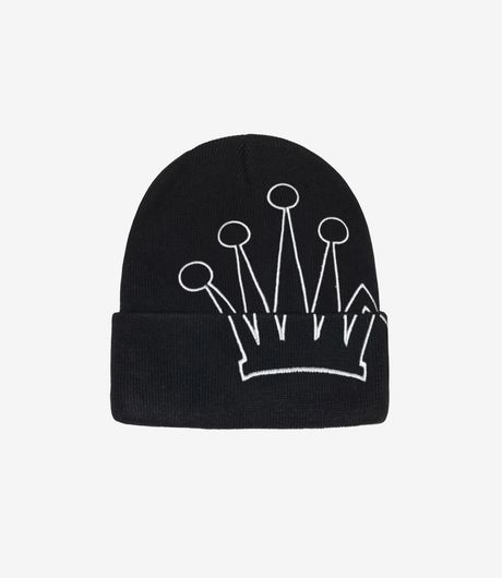 Stussy Cuff Beanie Crown Black