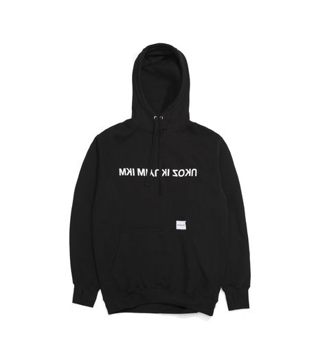 //MKI Miyuki-Zoku Mix Logo Hoody Black