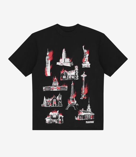 Pleasures Monument T-Shirt Black
