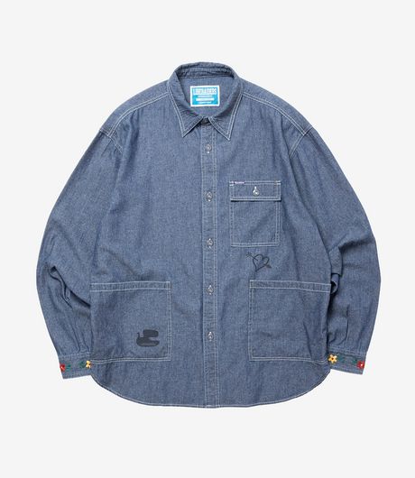 Liberaiders Hippie Chambray Shirt One Wash
