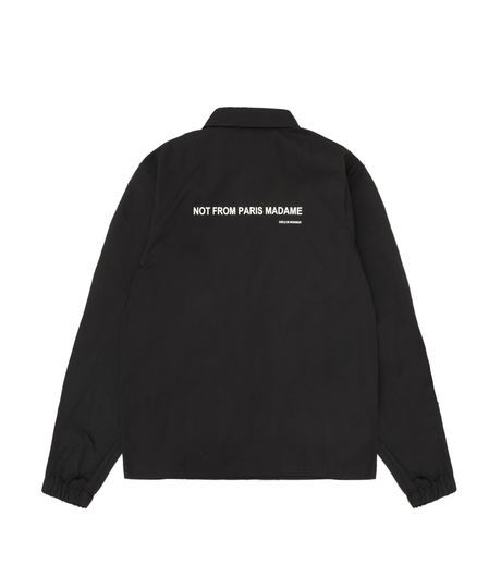 Drôle de Monsieur Collared Not from Paris Madame Jacket Black