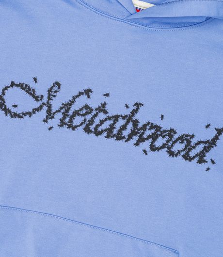 Metalwood Studio Flies Hooded Sweatshirt Lavender