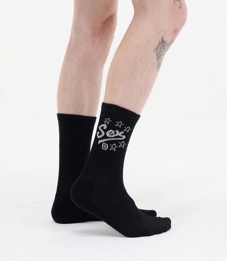 Carne Bollente Shocks Socks Black