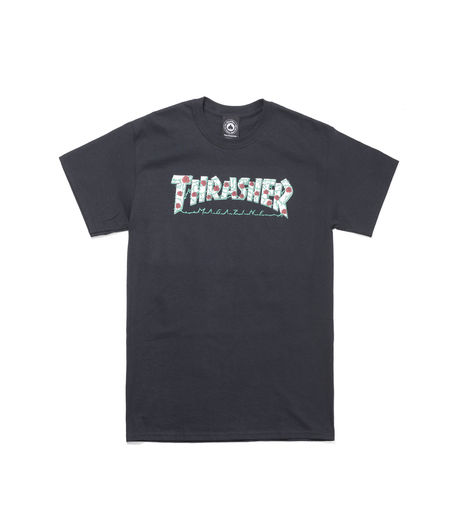 Thrasher Roses SS Black