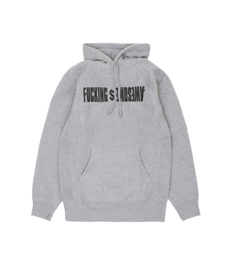 Fucking Awesome GDP Embroidered Hoodie Grey Heather