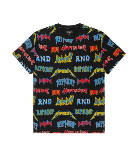Ripndip Rock & Nerm Tee Black