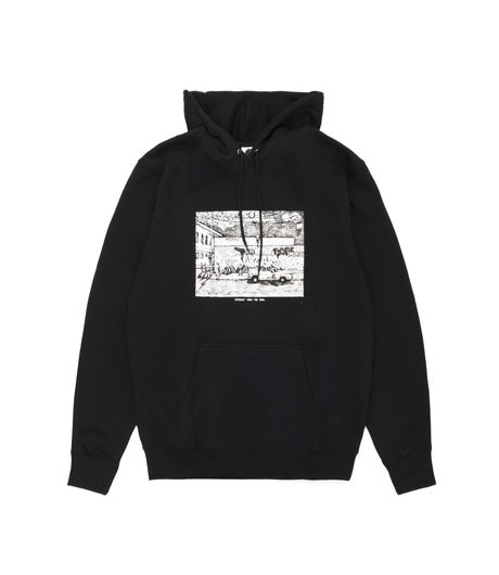Polar Skate Co Straight From The Hood Hoodie Black