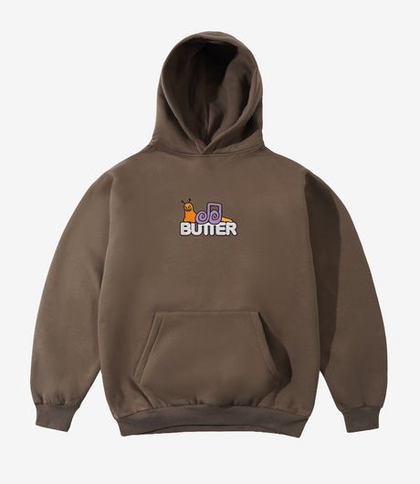 Butter Goods Snail Pullover Hood Umber