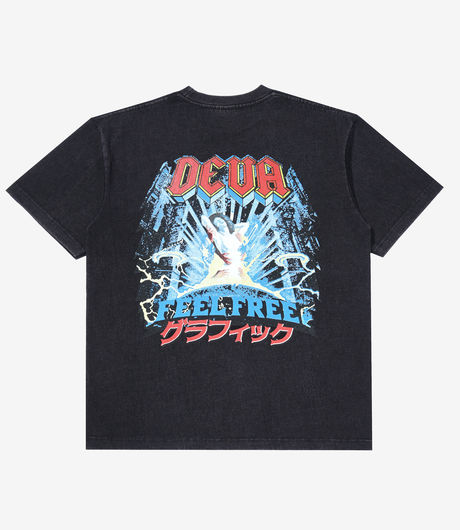 Devá States Immersive T-Shirt Washed Black