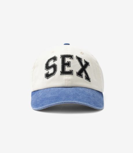 Carne Bollente Sex Wins Cap Off-White/Blue