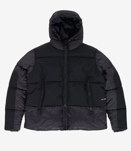 POP Trading Company Puffer Jacket Black