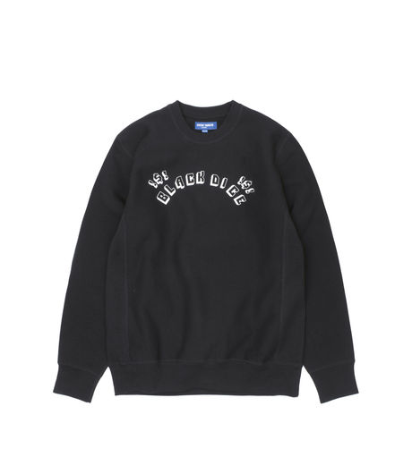 Know Wave x Black Dice !$! Crew Sweat  Black