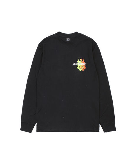 Stussy Great Future LS Tee Black