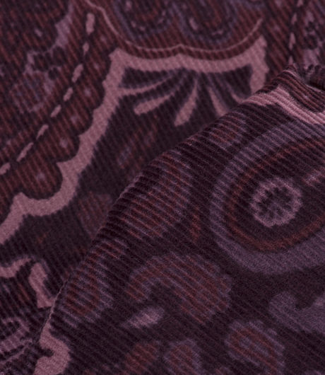 Stussy Side Piping Cord Pant Burgundy