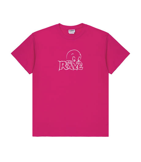 Rave Skateboards Friendly Ghost Tee Heliconia