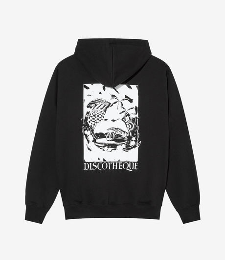 Polar Skate Co Discoteque Dave Hoodie Black