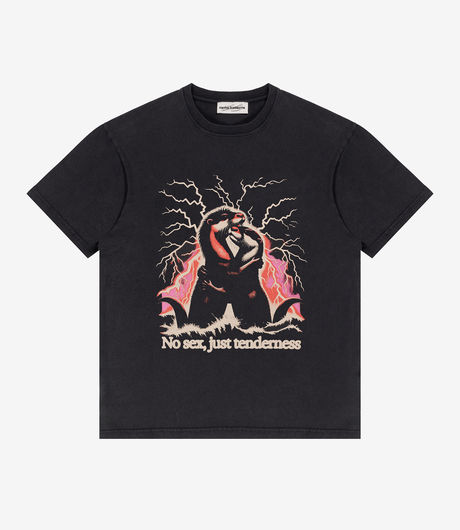 Carne Bollente No Sex, Just Tenderness T-Shirt Off Black