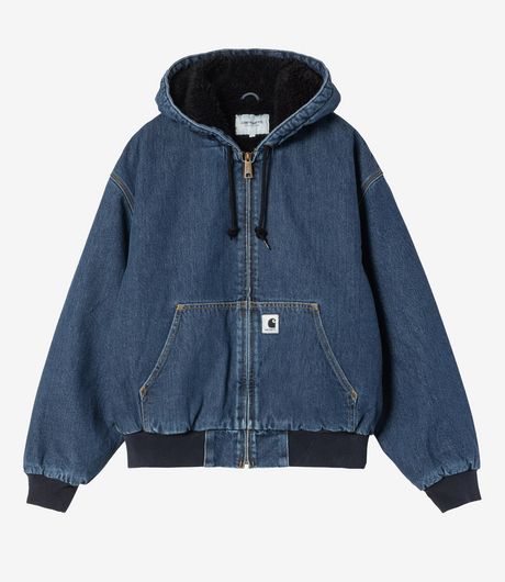 Carhartt WIP W' OG Active Jacket Winter Smith Denim Blue Stone Washed