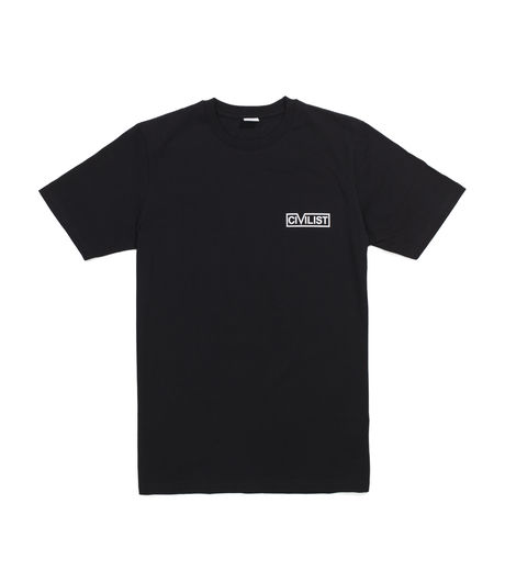 Civilist Block Logo Tee Black