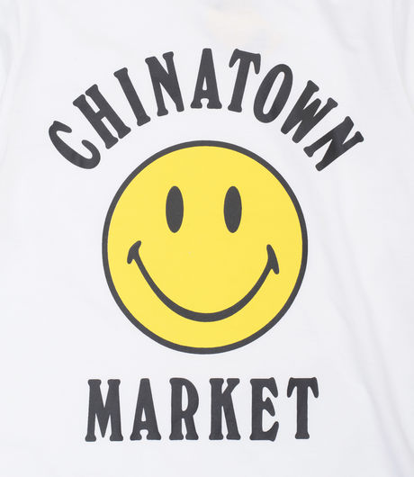 Chinatown Market Smiley Logo T-Shirt White