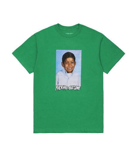 Fucking Awesome Louie Lopez Photo Tee Irish Green