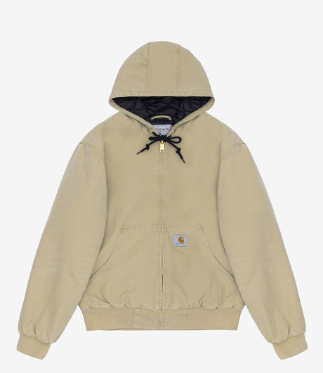 Carhartt WIP OG Active Jacket 'Dearborn' Canvas Dusty H Brown Aged