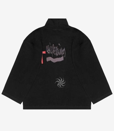 Pūga73 Spoiled High Neck Long Sleeve Black
