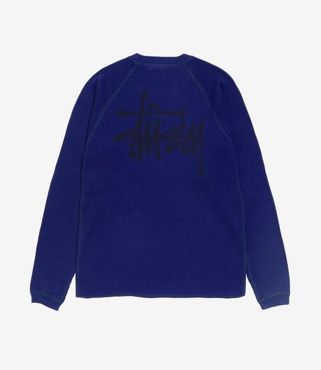Stussy Raglan Thermal Basic Stock Ink