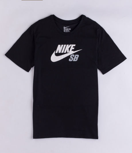 Nike SB DF Icon Logo Tee Black