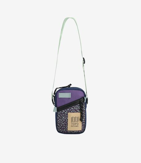 Topo Designs Mini Shoulder Bag Loganberry/Crackle