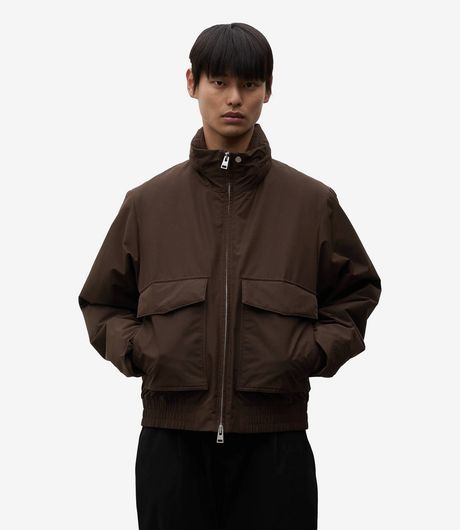 Norse Projects Kastrup Gore-Tex Windstopper Bomber Jacket Delicioso Brown
