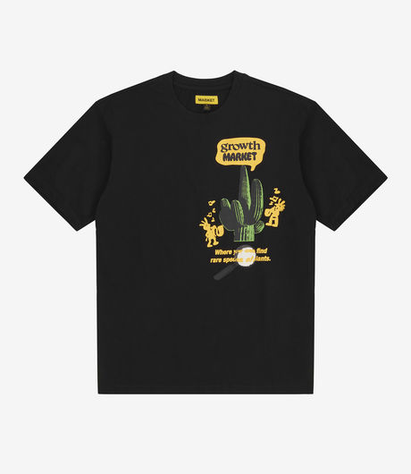 Market Growth T-Shirt Black