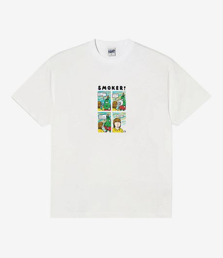 Polar Skate Co Smoker! Tee White 