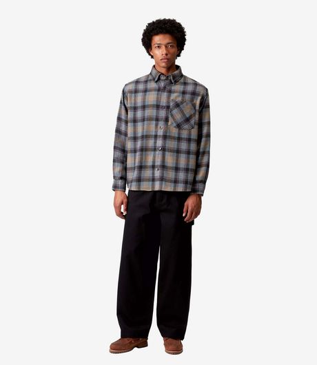 Carhartt WIP L/S Dern Shirt Cotton Herringbone Dern Check Lokers