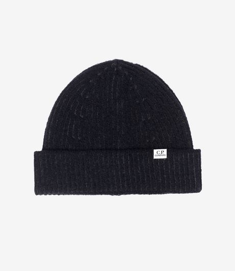 C.P. Company Fleece Knit Cap Dark Shadow